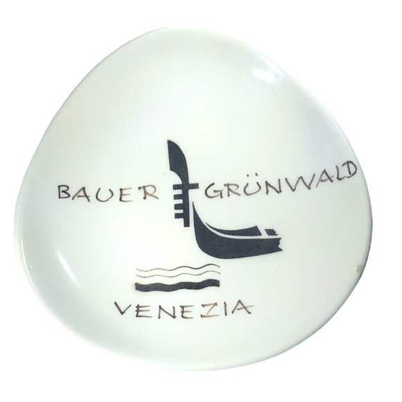 VINTAGE BAUER GRÜNWALD VENEZIA TRINKET DISH - Picture 8 of 12